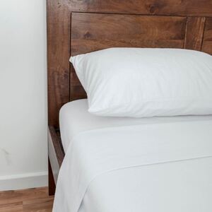 Brushed Cotton Flannelette Flat Sheet