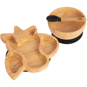 Children's Bamboo Suction Unicorn Dinner Set