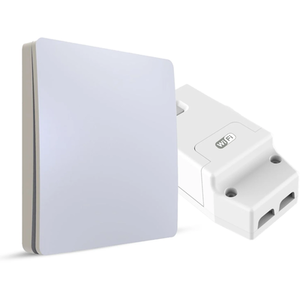 1 Gang Kinetic white Switch 100W RF Dimmable Receiver