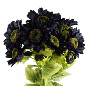 Pack of 6 x Artificial Sunflower - 18 heads