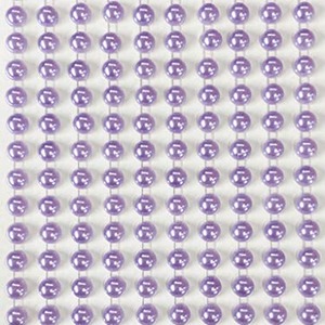 200 Lilac Round Pearls