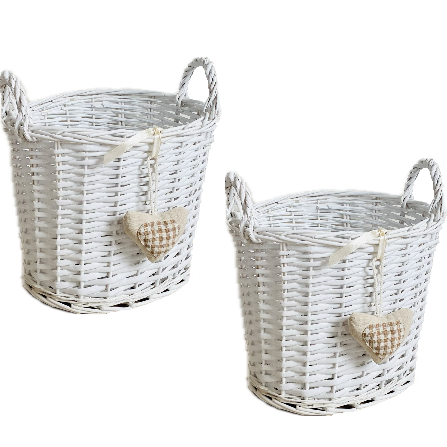Image of Oval Deep Shabby Chic Wicker Kitchen&hellip;