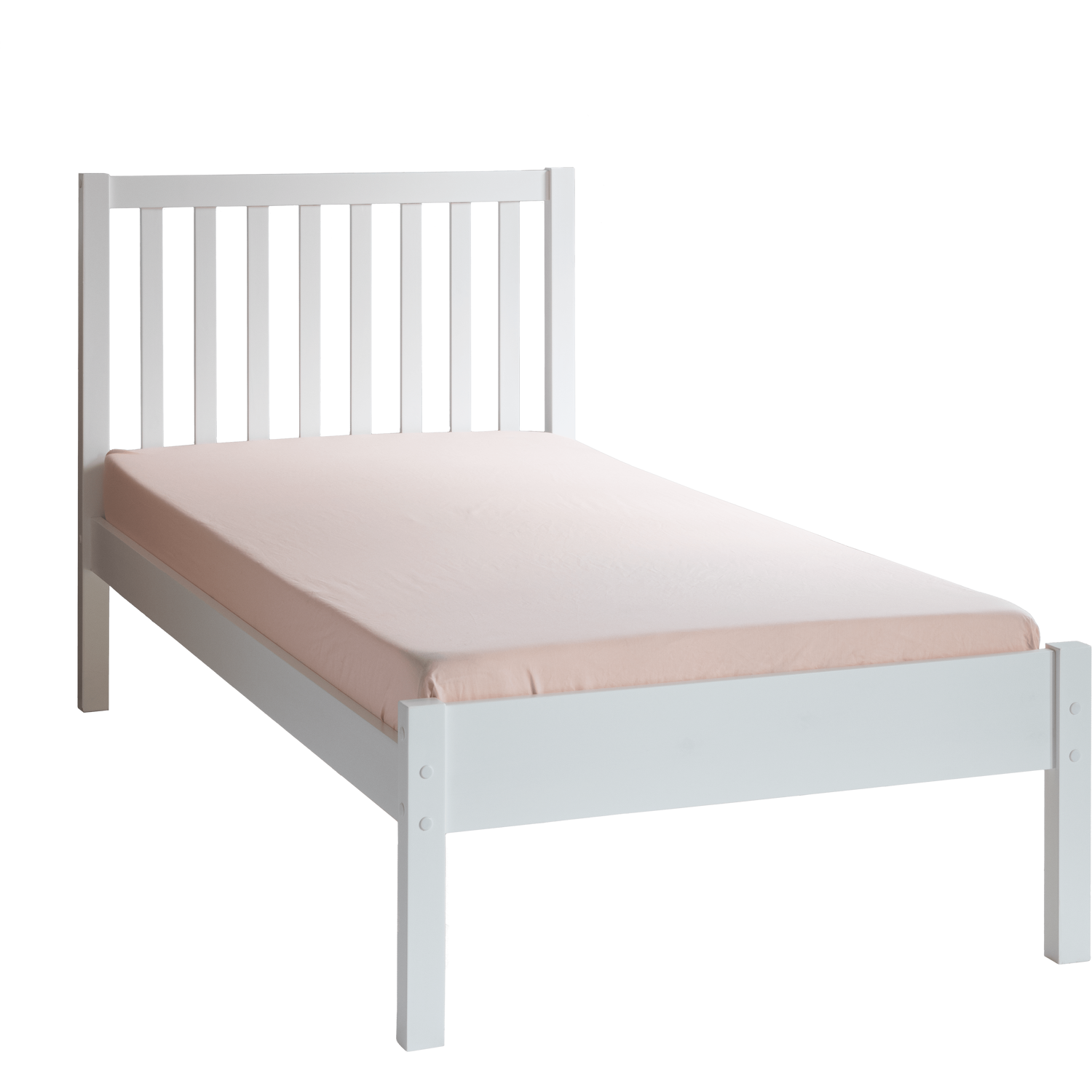 Linnea Single Bed - White