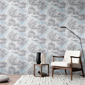 Metropolis Painted Cloud Textured Wallpaper