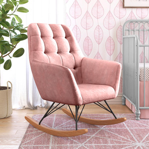 LS Raven Nursery Rocking Chair Velvet