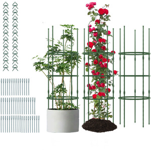 3 Pack Adjustable Tall Plant Support Trellis