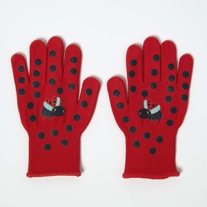 Children's Gardening Gloves with Red Ladybird Design