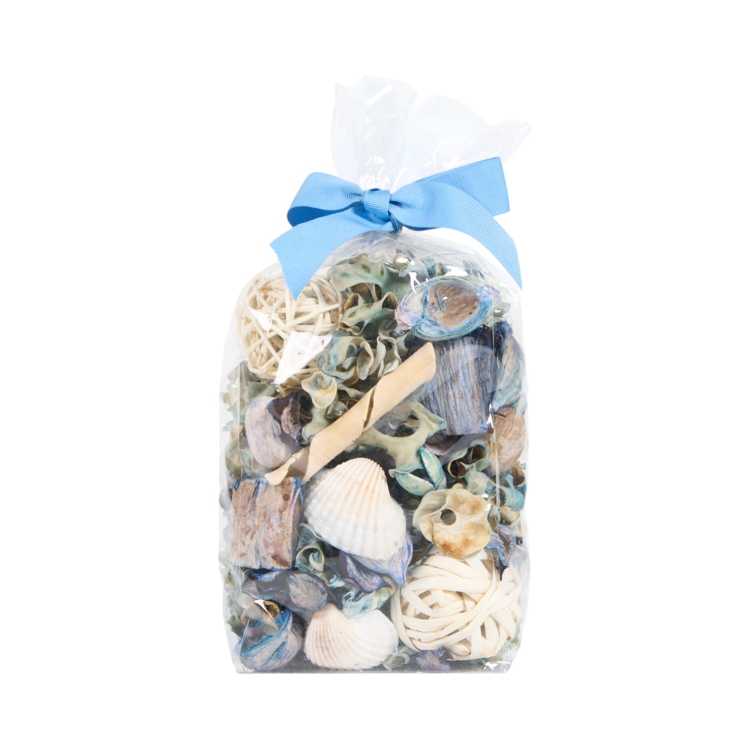 Ocean Breeze Potpourri Bag - Blue and Natural
