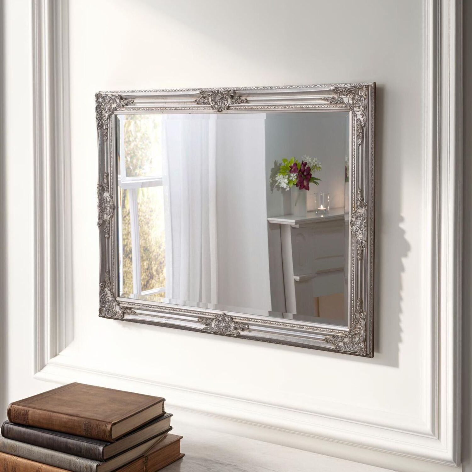 Image of Yearn Decorative Mirror - Silver
