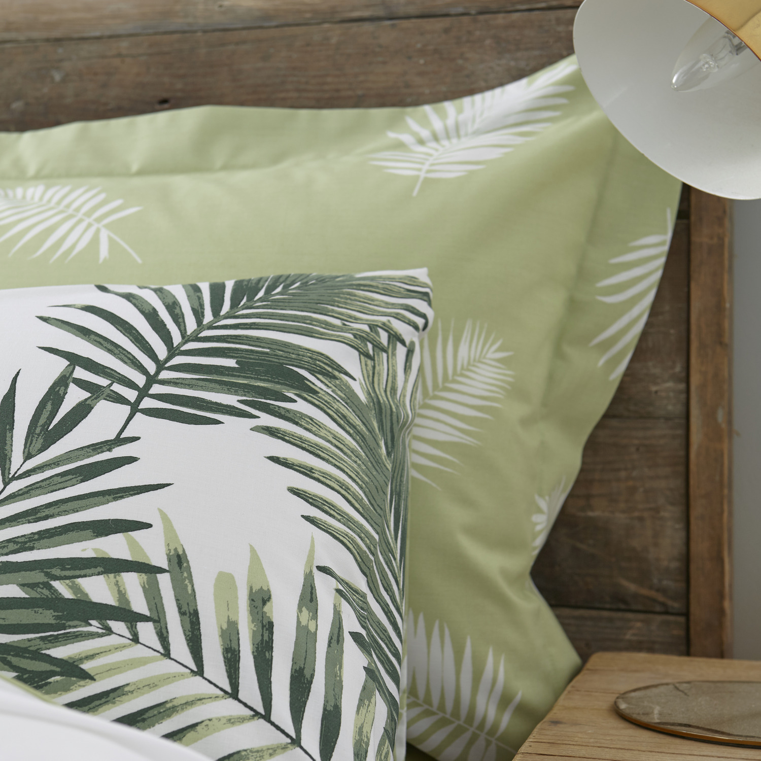 Charlotte Thomas Fern Green Bed Duvet Cover Set - Green