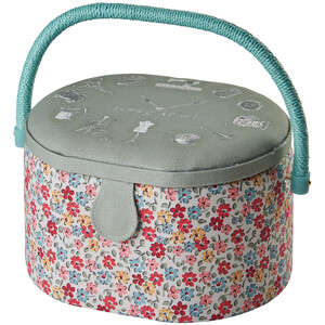 Medium Oval Sewing Basket