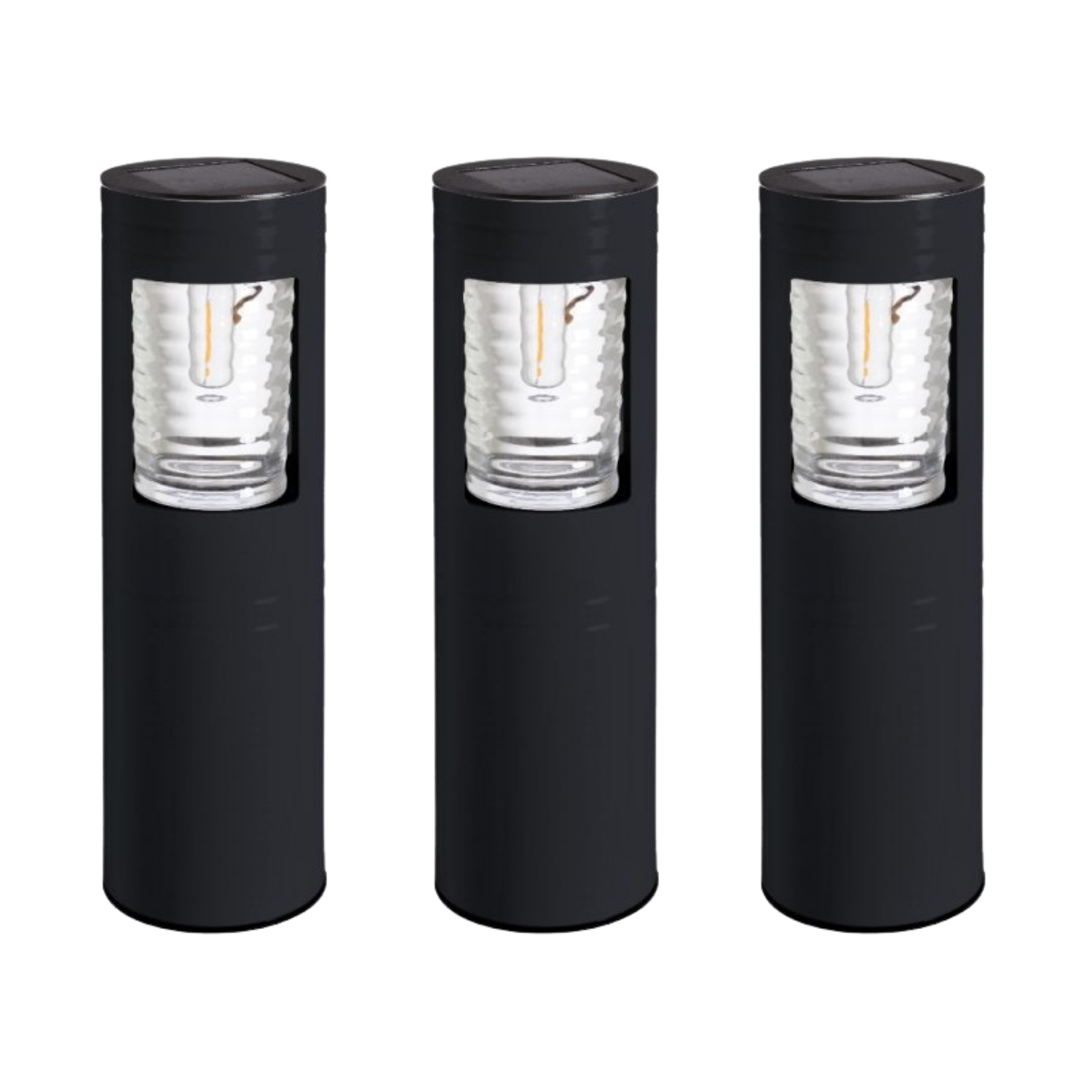 Image of Super Bright Bollard Lights - Black&hellip;