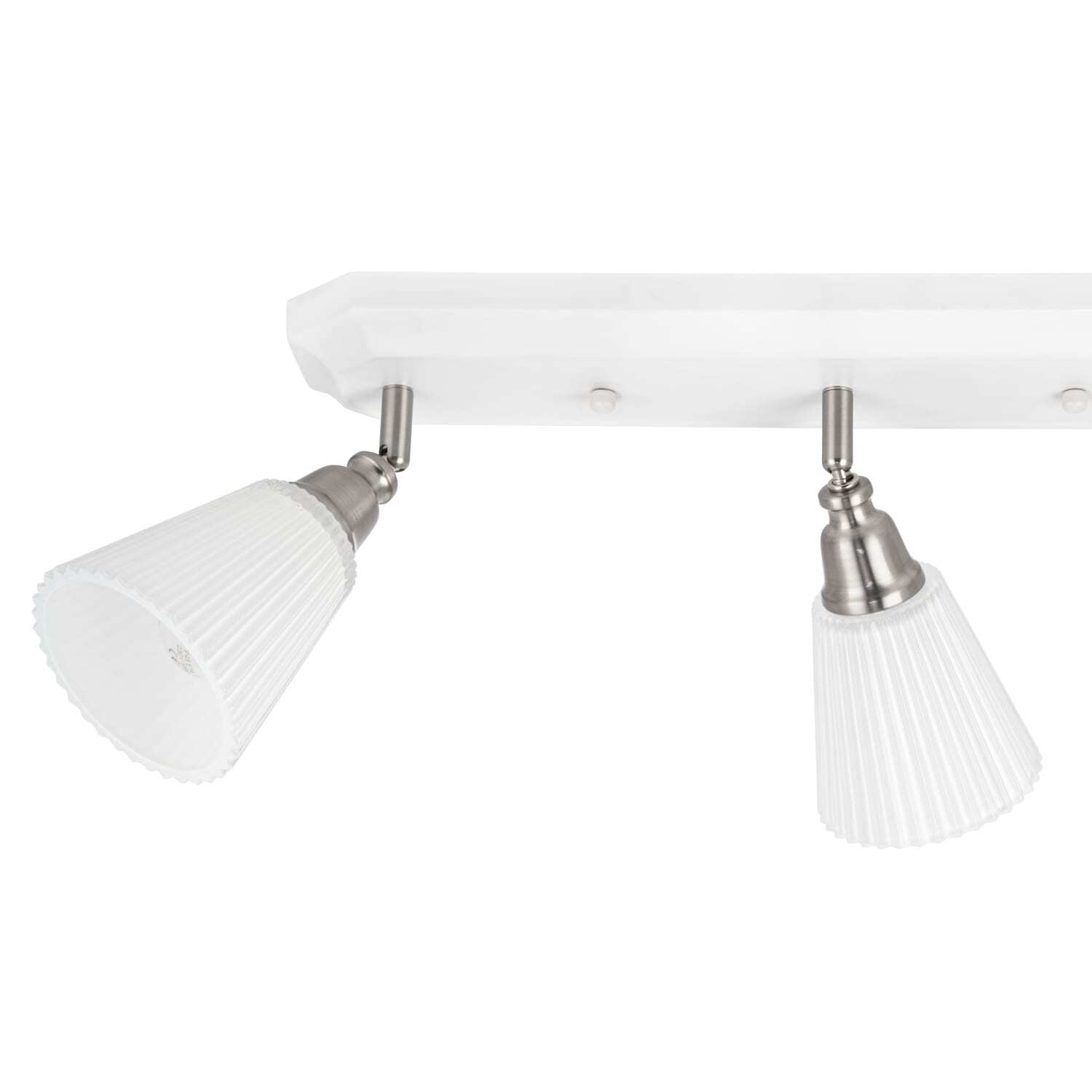 Cosylyte Leverton 3 Light Glass Spotlight - White