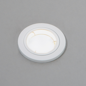 White / 13.5cm 2 Pack of Fixed Recessed Fire Rated IP20 Downlights shot 10029149
