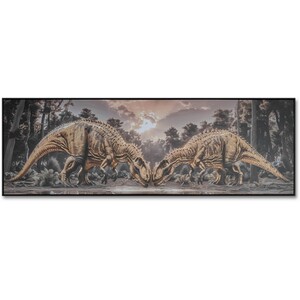 Framed Jurassic Art