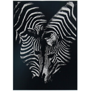 Zebra Mirage Framed Wall Art