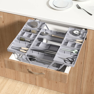 LIfeideas Versatile Expandable Multi-tier  Storage Tray