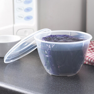 0.6L Plastic Pudding Steaming Bowl