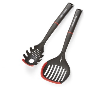 Morphy Richards Pasta Server and Skimmer Utensil Set