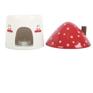 Mushroom House Oil Burner And Wax Warmer Decor