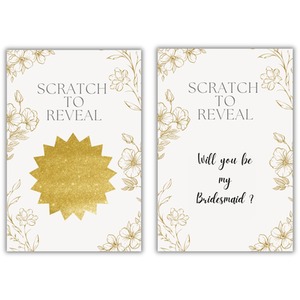 6 Pack Will you be my Bridesmaid - A6