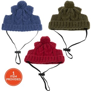 Bobble Knitted Pet Hat