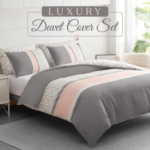 Pamposh Premium Microfiber Warm Duvet Cover Set