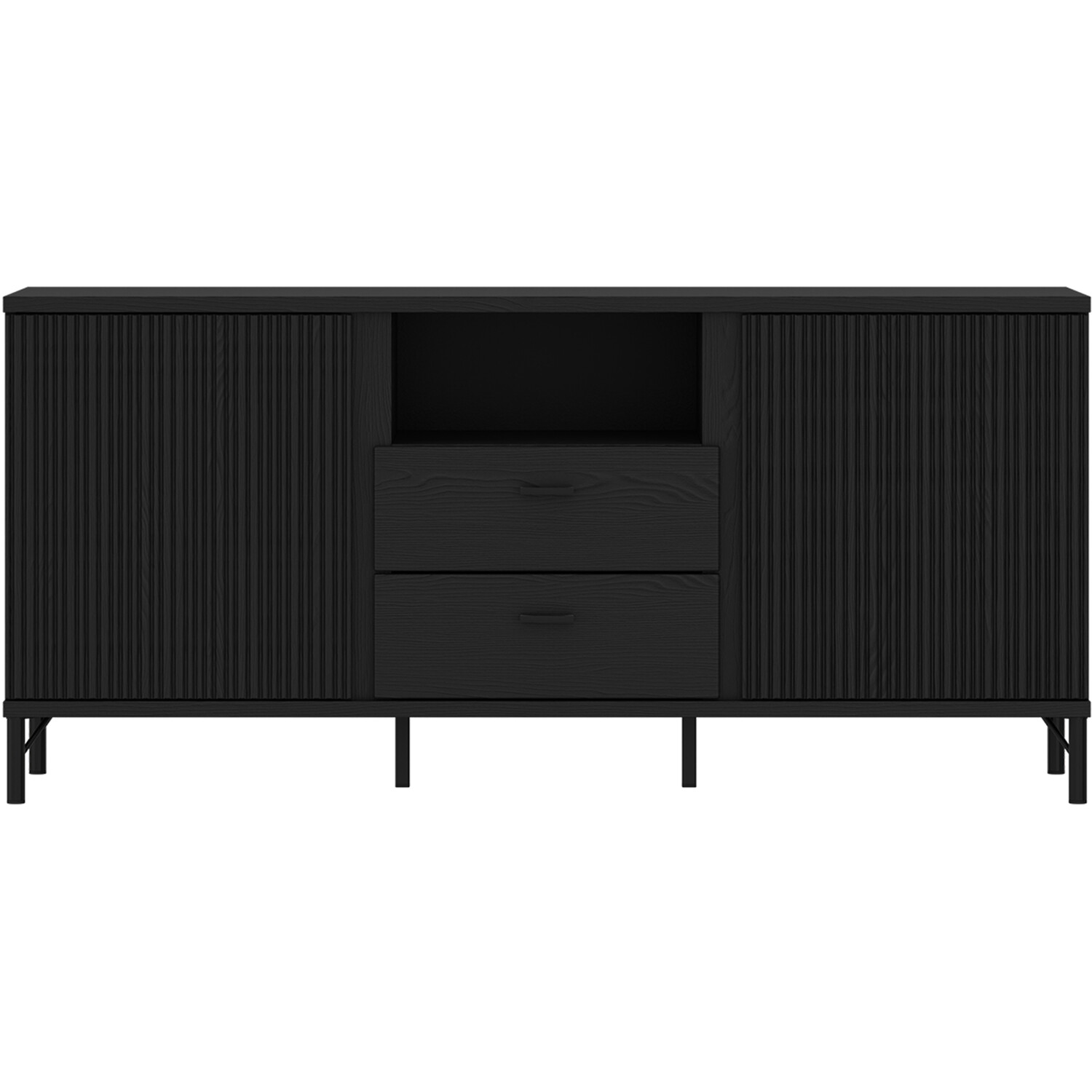 Lusaka Tv Cabinet - Black Graphite 2