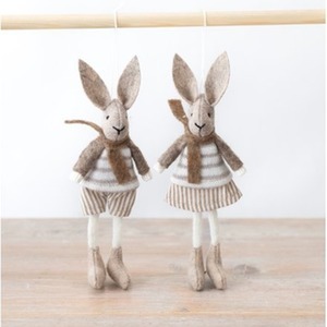 Hanging Rabbit Decoration Set