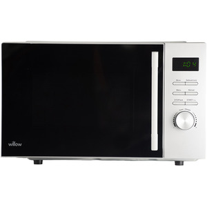 23L 800W Silver Digital Microwave