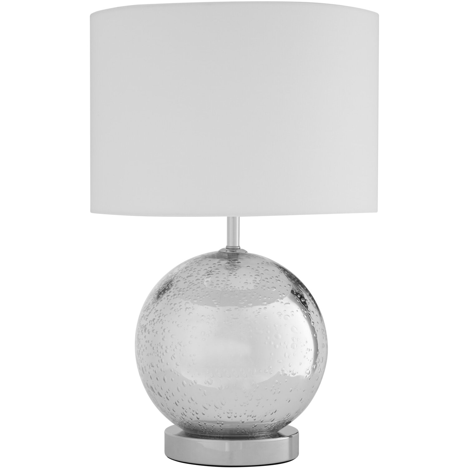 Image of Naomi White Fabric Shade Table Lamp&hellip;