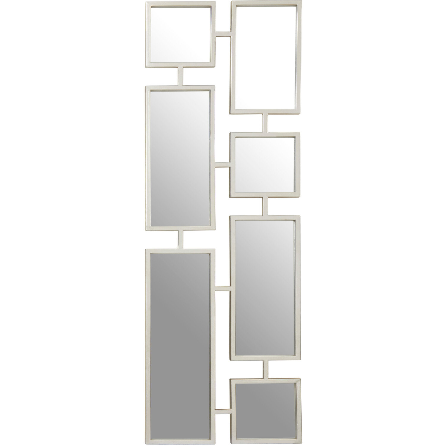 Holmes Silver Wall Mirror - Silver