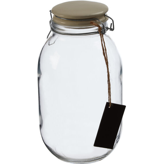 Grocer Glass Storage Jar 3000ml