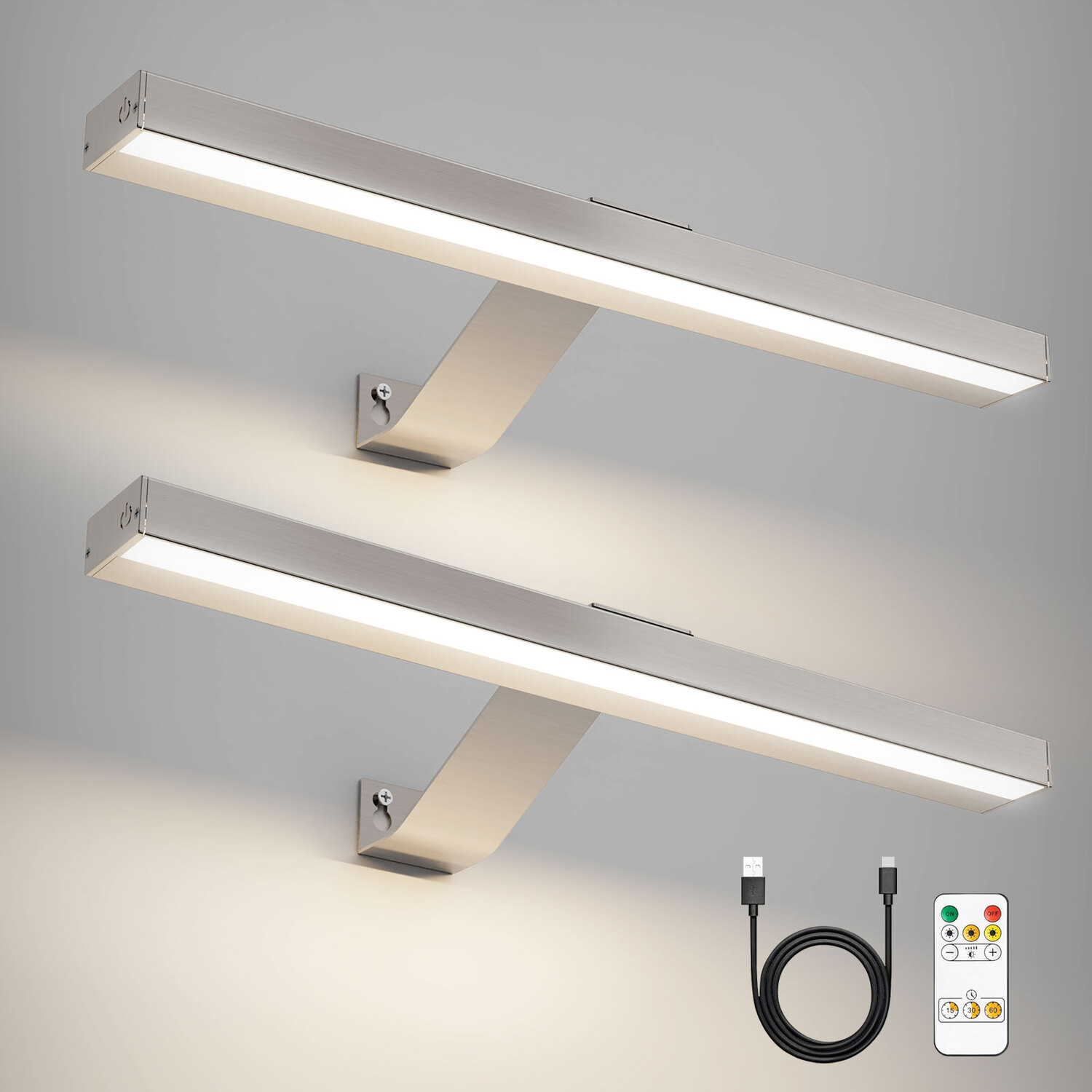 Image of Picture Lights - Nickel