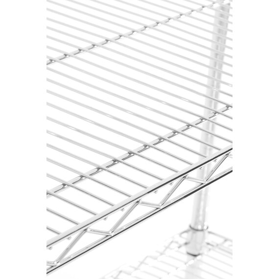 Frankfurt 4 Tier Metal Shelf Unit