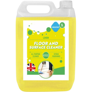 5L Floor Surface Cleaner Lemon Scented