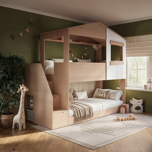 Dreamland House Staircase Bunk Bed