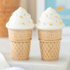 Ice Cream Salt and Pepper Shakers