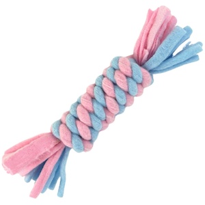 HugglePets Skye & Murphy Fleece Log Dog Toy