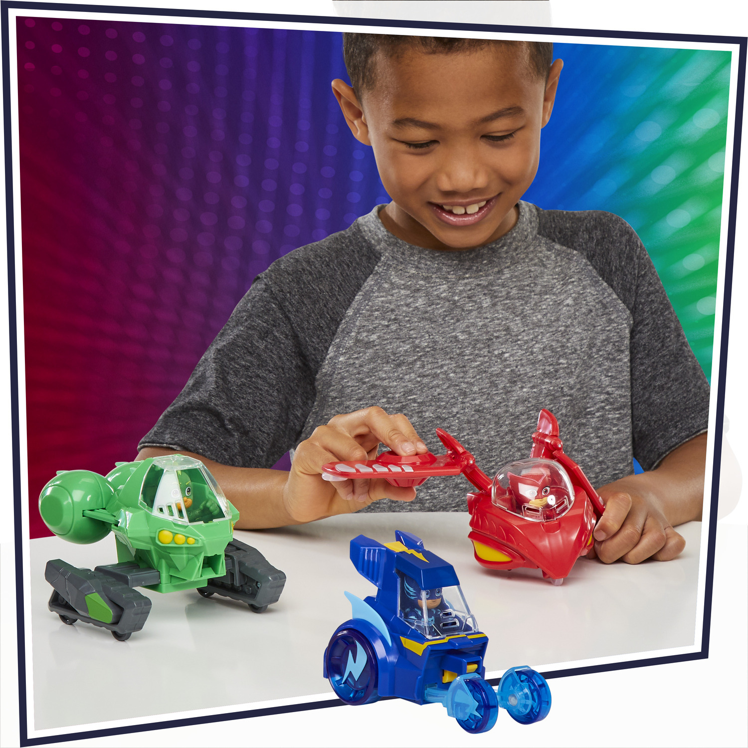 PJ Masks 3-in-1 Combiner Jet - Red