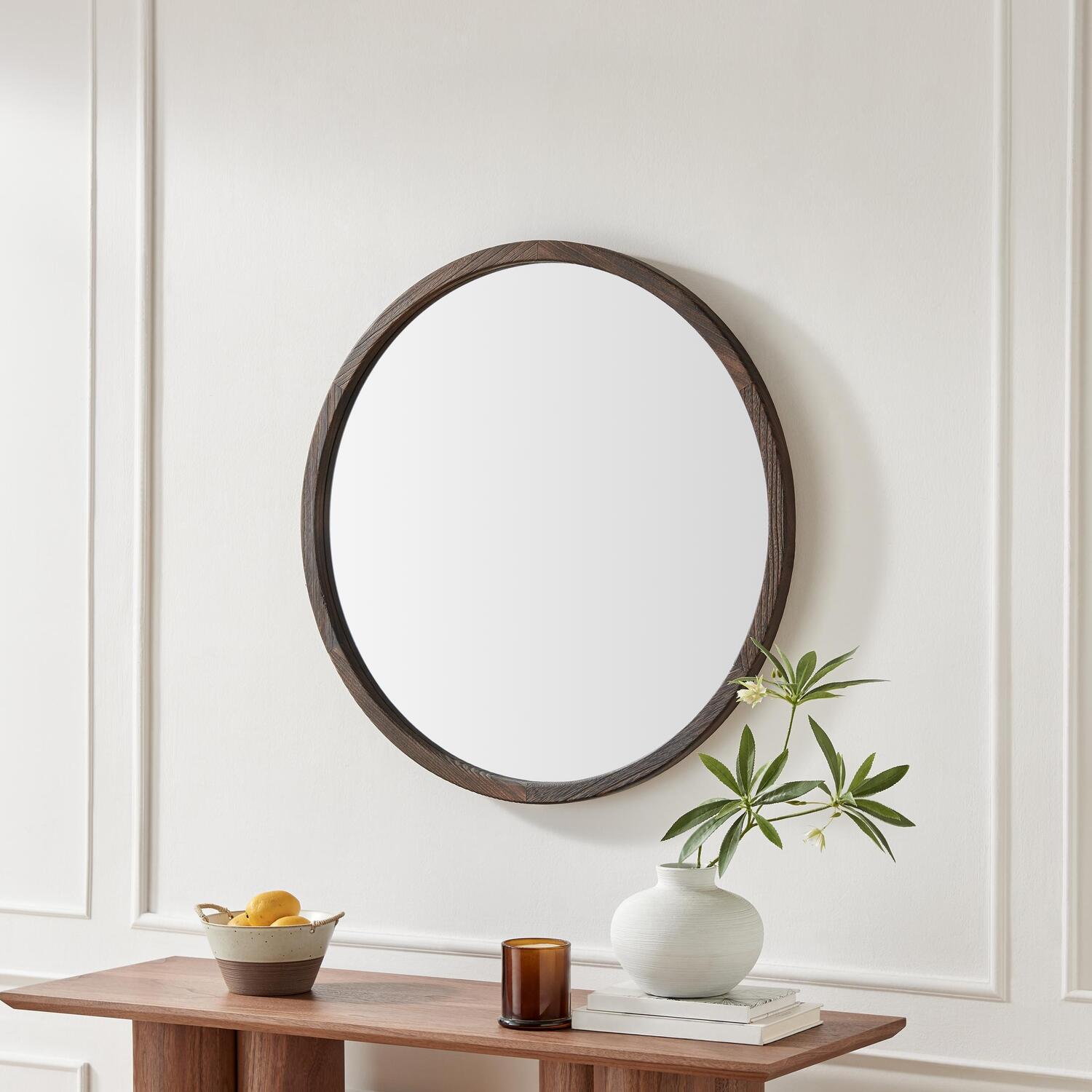 Image of Judith Wood Medium 80x80cm Round Wall&hellip;