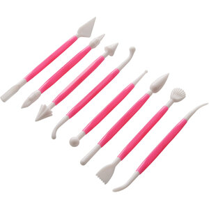 Hallie 8 Piece Cake Decorating Modelling Tool Set