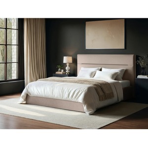 Nela Ottoman Bed Beige