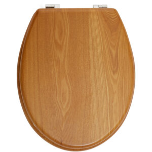 Brooks Light Oak Toilet Seat