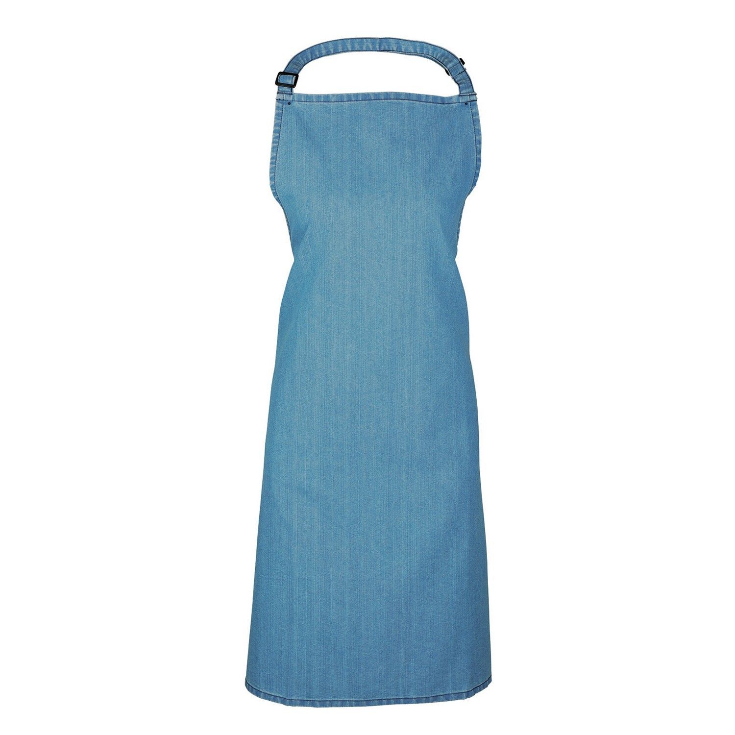 Premier Unisex Adult Plain Apron - Blue Denim