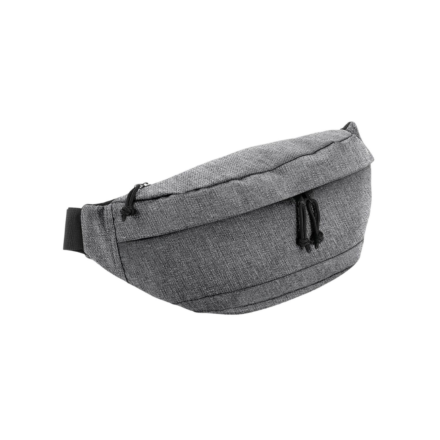 Bagbase Oversized Crossbody Bag - Grey Marl