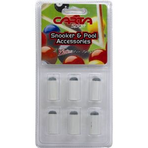 Carta Sport Pool Cue Tips (Pack of 6)