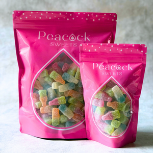 Fizzy Tutti Frutti Bottles Treat Bag - 150g