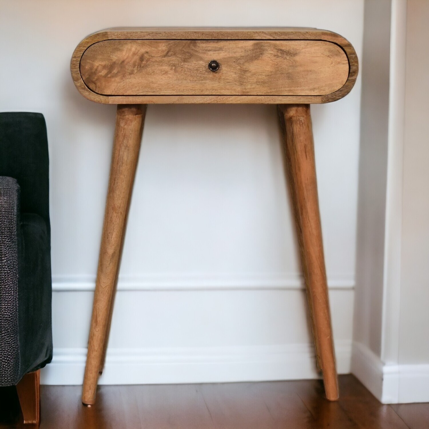 Artisan Furniture Solid Wood Mini London Console Table - Oak-Ish