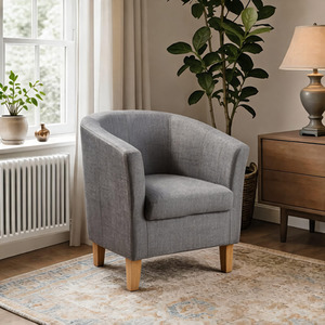 Grey Home Source Bedford Small Padded Tub Chair shot 15859214